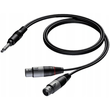Kabel Procab PROCAB CAB734/1.5 Wtyk stereo 6 3 mm 