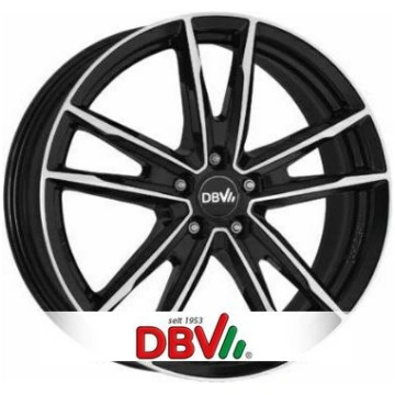 DBV Florida (Melns) 7x17 ET46 5x112 57.1