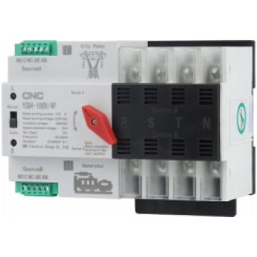 Automatic Transfer Switch CNC 4P 220V 100A