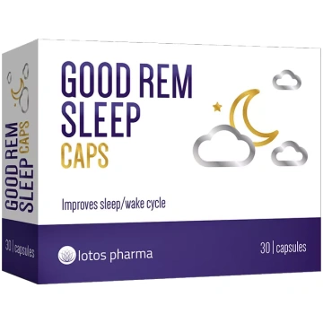 LOTOS PHARMA Good Rem Sleep kapsulas, 30 gab