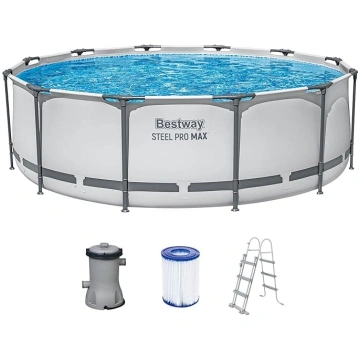 Bestway tērauda Pro MAX rāmja baseina komplekts ar