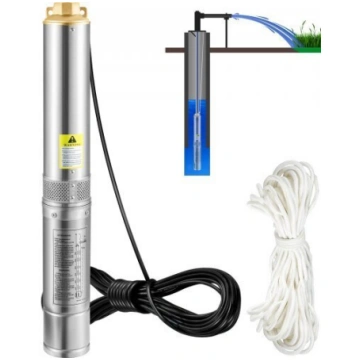 Uzbāzējsūknis dziļām akām 750W 230V Vevor
