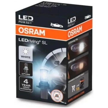 LED spuldzes P13, 3W, 12V, 6000K, LEDriving Premiu