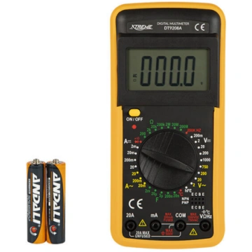 Multimetrs DT9208A Nav norādīts