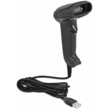Delock USB Barcode Scanner 1D and 2D with connecti