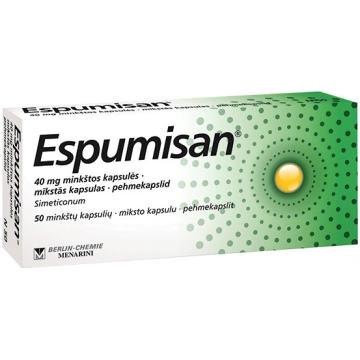 ESPUMISAN 40 mg kapsulas N50