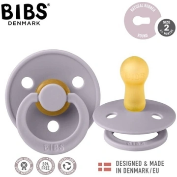 Bibs BIBS COLOUR FOSSIL GREY M Smoczek Uspokajajcy