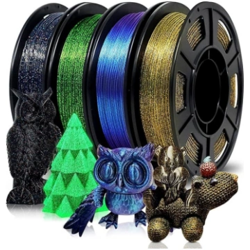 Eono Filament PLA Galaxy daudzkrāsains gliteru PLA