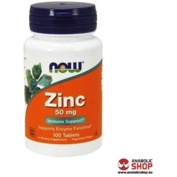 Now Foods Zinc Gluconate Cinka Glukonāts 100 table