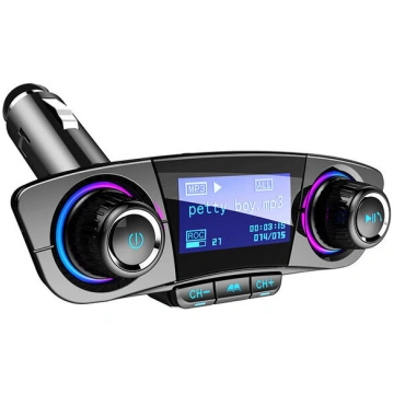 Automašīnas Bluetooth FM raidītājs USB radio adapt