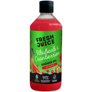 FRESH JUICE Dušas želeja Rabarbers un dzērvenes, 4