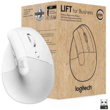 Pele Logitech Lift Vertical Ergonomic Mouse RF Wir