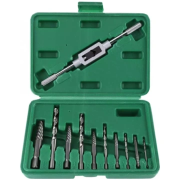Screw extractor set and HSS drill bits 11pcs