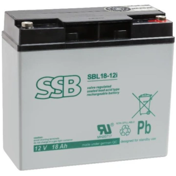 Akumulators SSB SBL F13 (18Ah, 12V)