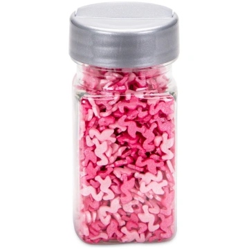 Dekori cukura 45g rozā/lillā FLAMINGO STADTER