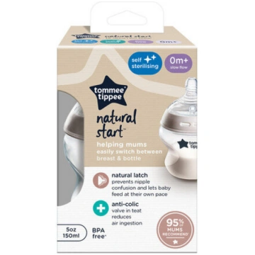 Tommee Tippee barošanas pudelīte 150ml