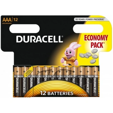 Duracell Basic MN2400 AAA BL12 2087