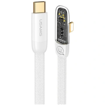 USAMS USB-C to Lightning angled cable, PD 20W Fast