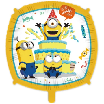 Minions kūkas folijas balons 46 cm