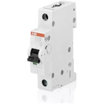 ABB S201-C6 automātiskais slēdzis, 1-polu, 6A, C t