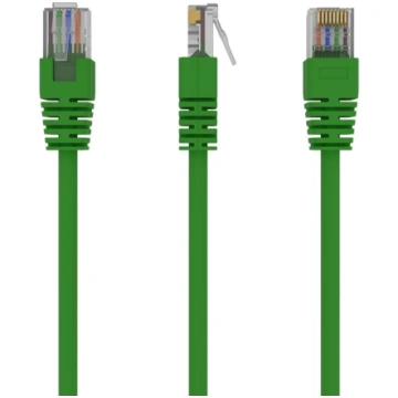 GEMBIRD Patch Cable - CAT5e - UTP - 2m - Zaļš PP12