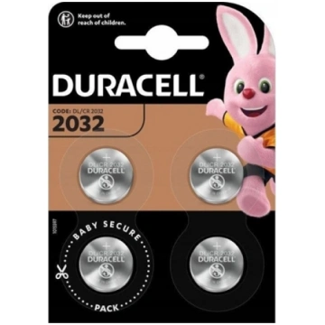 Duracell Bateria Electronics CR2032 220mAh 4 szt. 
