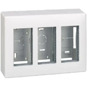 Simon Connect Surface-mounted housing S500 3-modul