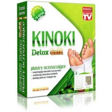 AURA HERBALS KINOKI Detox Gold attīrošie plāksteri