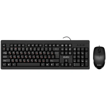 Datora tastatūra Sven Combo Keyboard+mouse KB-S320