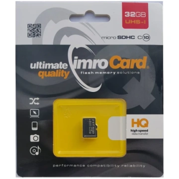 Imro Memory Card MicroSD / 32GB / cl.10 / UHS-I