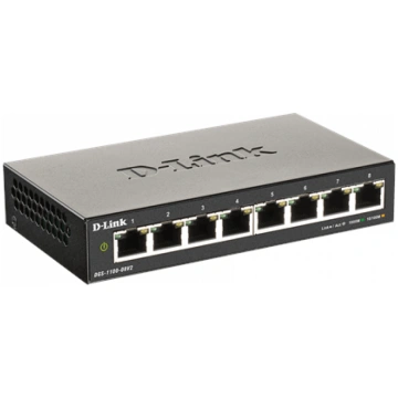 D-Link Smart Gigabit Ethernet switch DGS-110-08