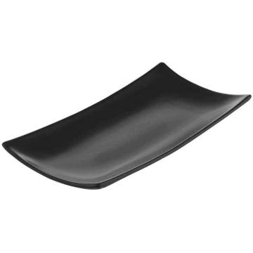Šķīvis servēšanai Salsa 26.5x12.5cm porcelāna, mel