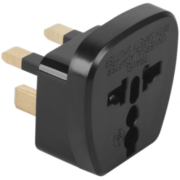 Universālais ceļojumu AC adapteris UK uz EU, USA, 