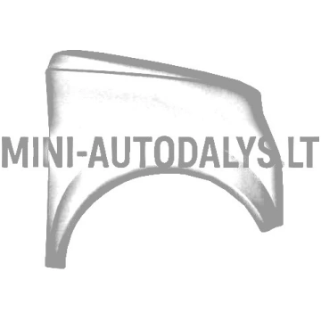 Aixam 2005-2008 priekšējais labais spārns Mini Aut