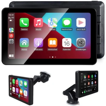 Pārnēsājams CarPlay displejs, bezvadu Android auto