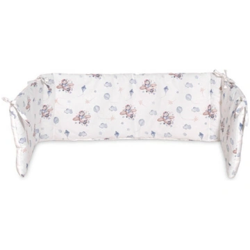 Gultas aizsargs Lorelli Pink Ballerina Bear