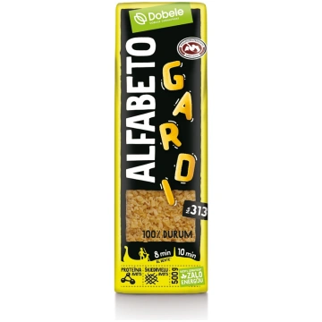 Makaroni burtiņi DOBELE, 500g - 450-08502 Dobeles 