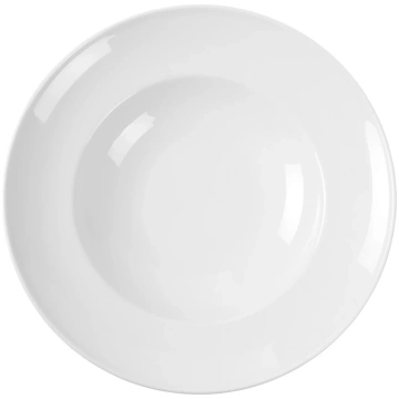Spageti makaronu šķīvis OPTIMA balts porcelāns d. 
