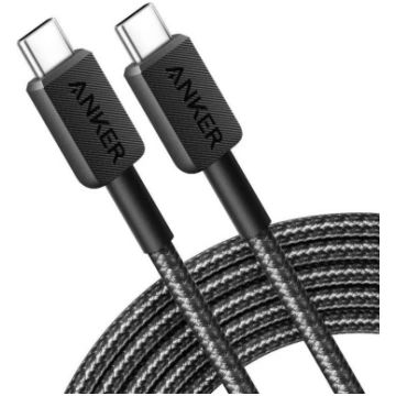 Anker 322 USB cable 1.8 m USB C Black 194644125790