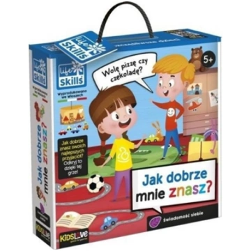 Lisciani LISCIANI LIFE SKILLS JAK DOBRZE MNIE ZNAS