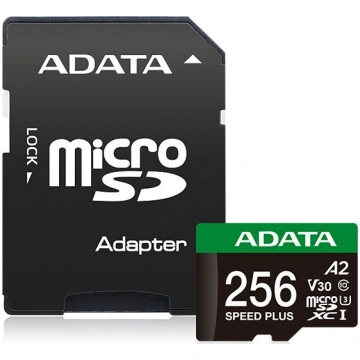 Karte Adata Speed Plus Microsdxc 256 Gb Class 3 Uh