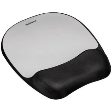MOUSE PAD MEMORY FOAM/SILVER STREAK 9175801 FELLOW