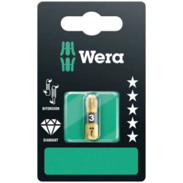855/1 BDC SB bits, PZ 3 x 25 mm, 05073338001 Wera