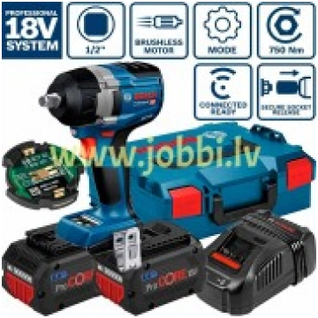 Bosch GDS 18V-750 C (2x8,0Ah PROCORE) L-Boxx + GCY