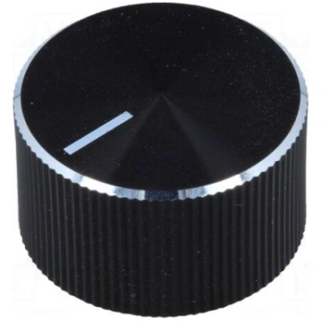 Knob | with pointer | aluminium,plastic | Øshaft: 