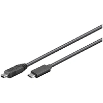 MicroConnect USB - C to Mini USB B 5P 0.5m USB 3.1