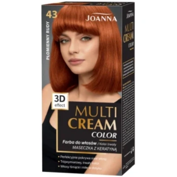 Matu krāsa Joanna Multi Cream, 43 Fiery Red