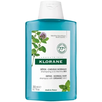 KLORANE Aquatic Mint šampūns, 200 ml
