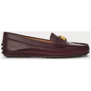BARNSBURY CRINKLE PATENT LEATHER DRIVER - Čības - 