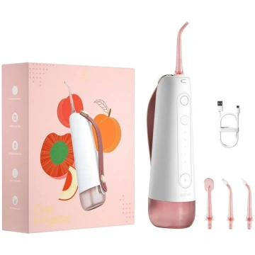 Irigators Oclean W10, rozā + 4 sprauslas